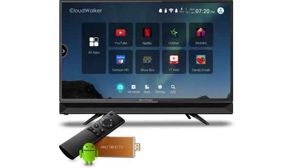 CloudWalker 60cm (23.6 inch) HD Ready LED TV  (CLOUD TV24AH)