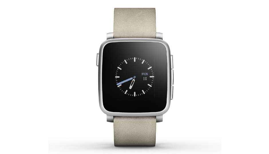 pebble time steel amazon