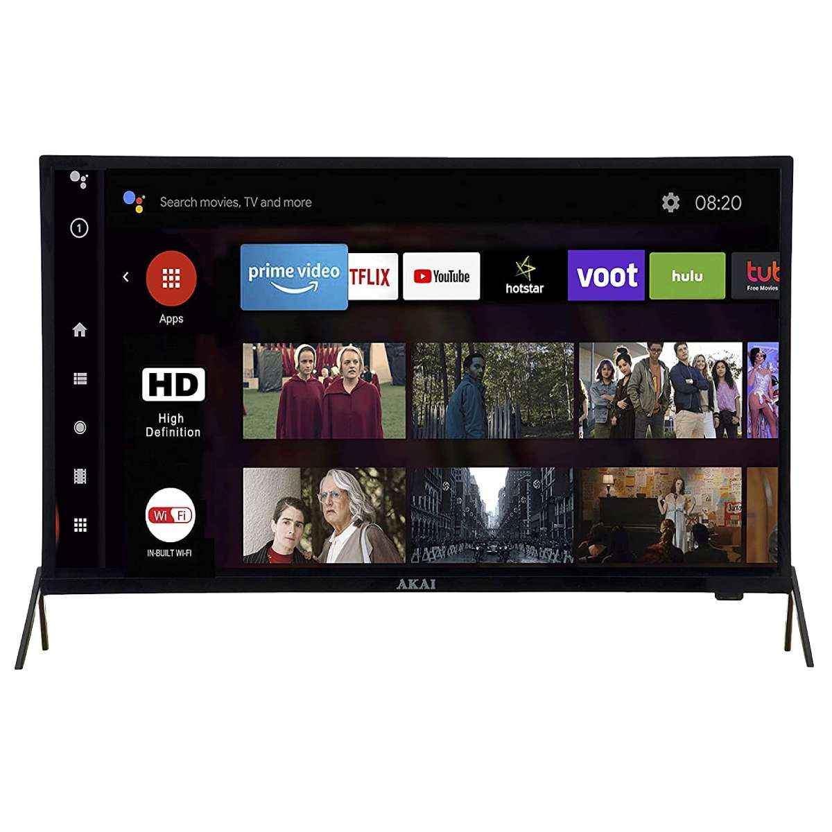 अकाई 40 इंच HD Ready LED टीवी (AKLT40S-D409W) 