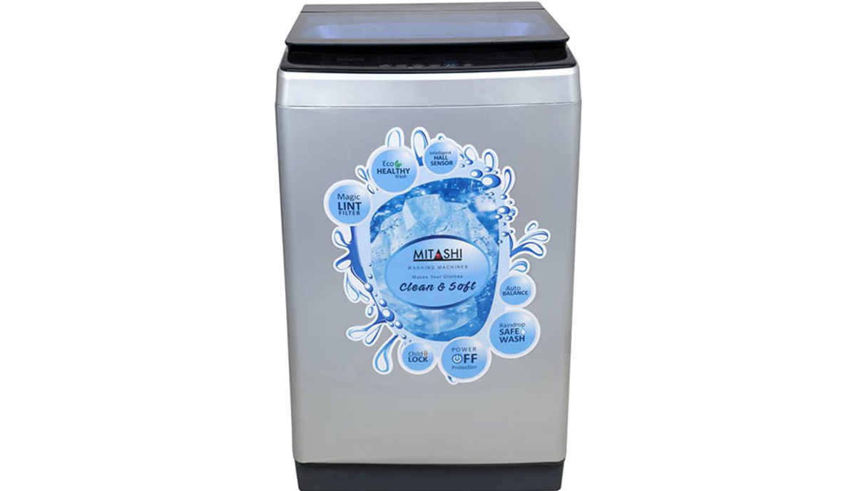 Mitashi 7.8  Fully Automatic Top Load Washing Machine Grey (MiFAWM78v20)