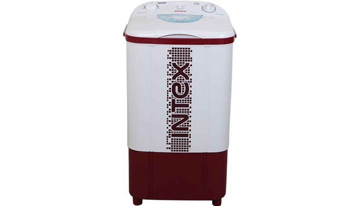 Intex 6.5  Semi Automatic Top Load Washer Only White, Red (WM65)