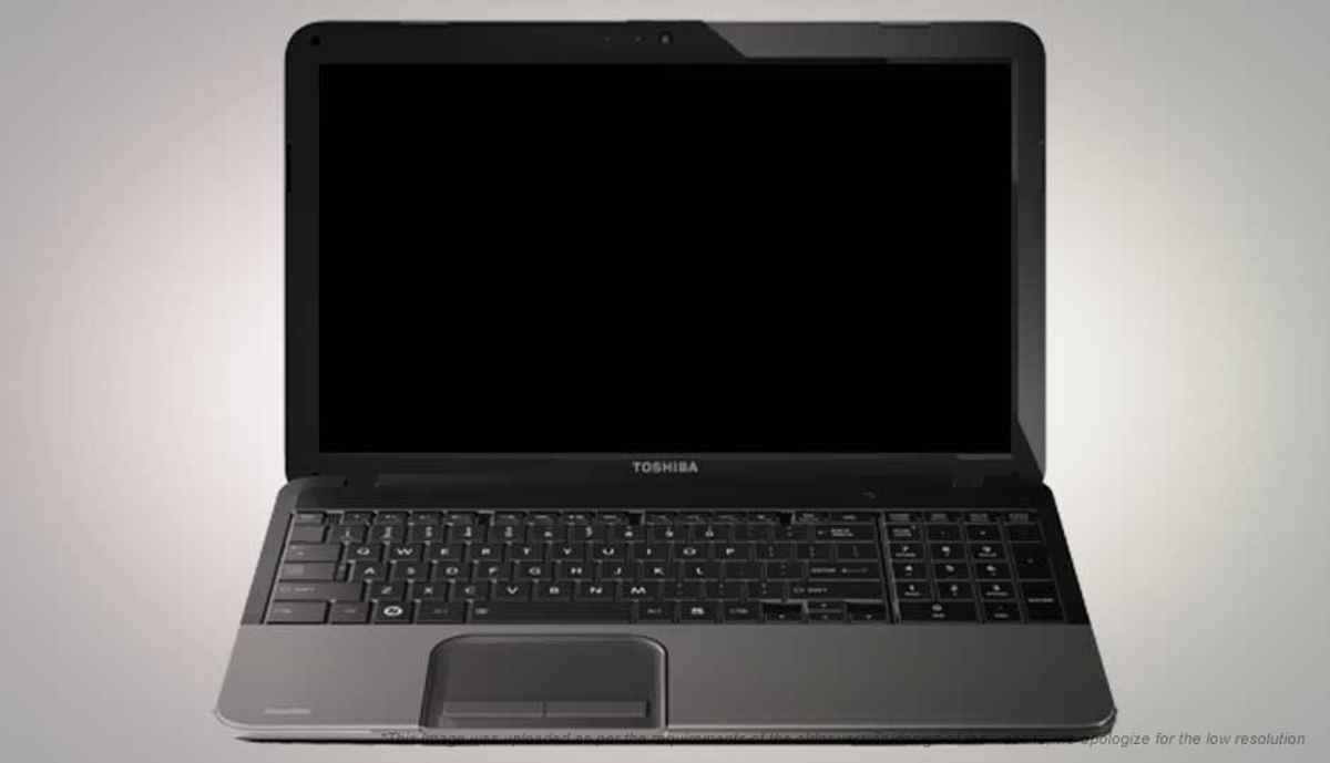 Ноутбук toshiba satellite c850 нет изображения