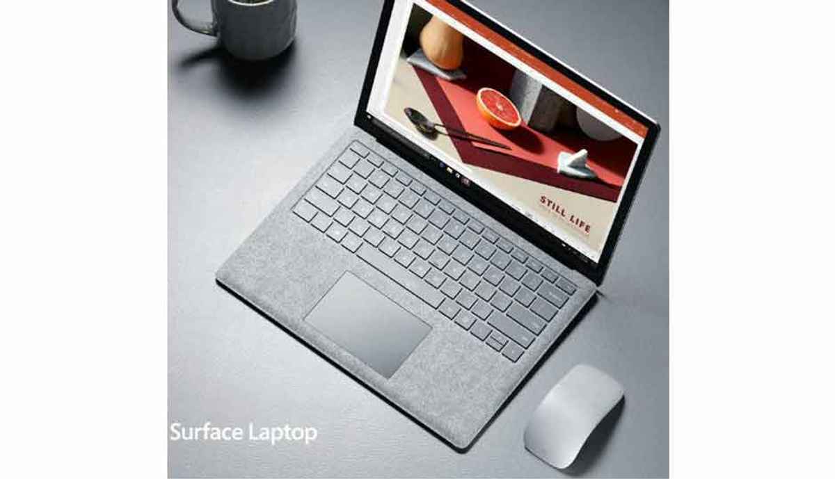माइक्रोसॉफ्ट Surface लैपटॉप 