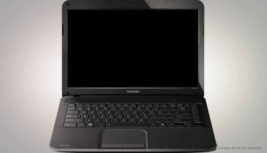 Ноутбук toshiba satellite c850 нет изображения