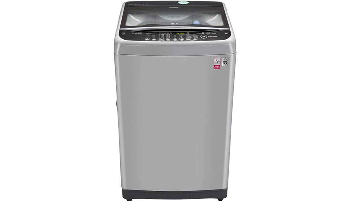 LG 9  Fully Automatic Top Load Washing Machine Silver (T1077NEDL1)