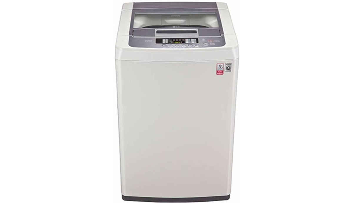 LG 6.2  Fully Automatic Top Load Washing Machine White, Silver (T7269NDDL)