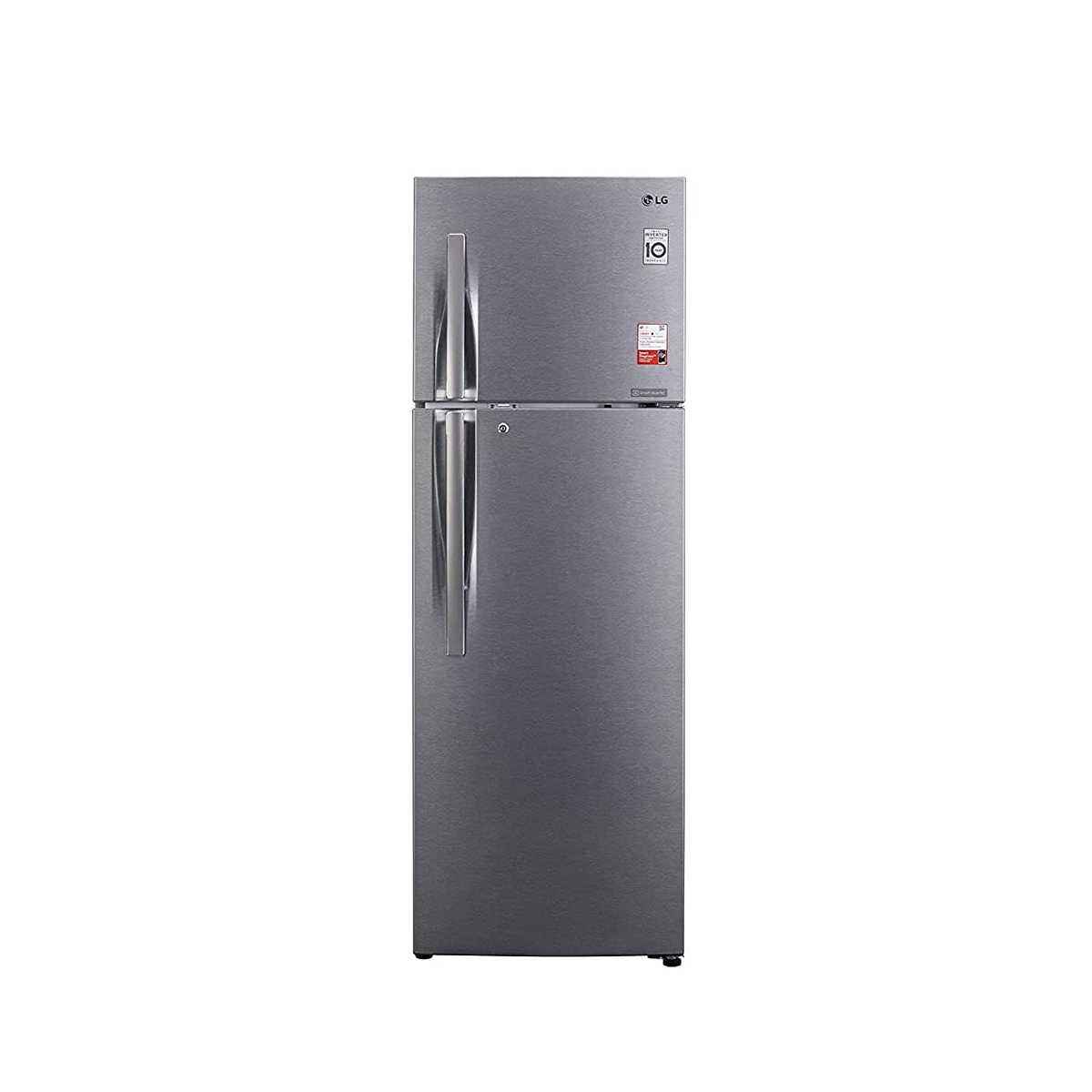 LG 335 L 2 Star Double Door Refrigerator (GL-S372RPZY)