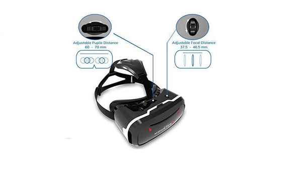 Irusu Monster VR headset with Remote Controller and Conductive Touch Button