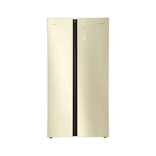 Lloyd 587 L Side By Side Refrigerator (GLSF590DGLT1LB)