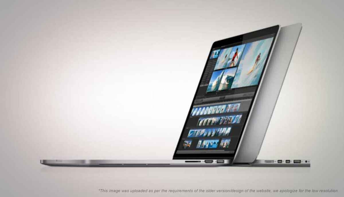 অ্যাপল Macbook Pro with Retina প্রদর্শন  2.6 Ghz প্রসেসর  
