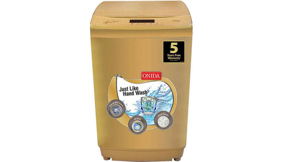 ओनिडा 8.5  Fully Automatic टॉप Load Washing Machine Gold (T85GRDD) 