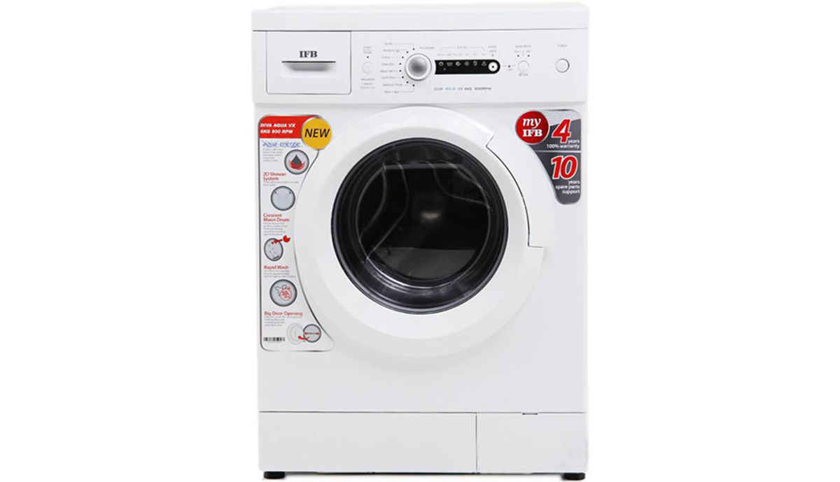 IFB 6  Fully Automatic Front Load Washing Machine White (Diva Aqua VX)