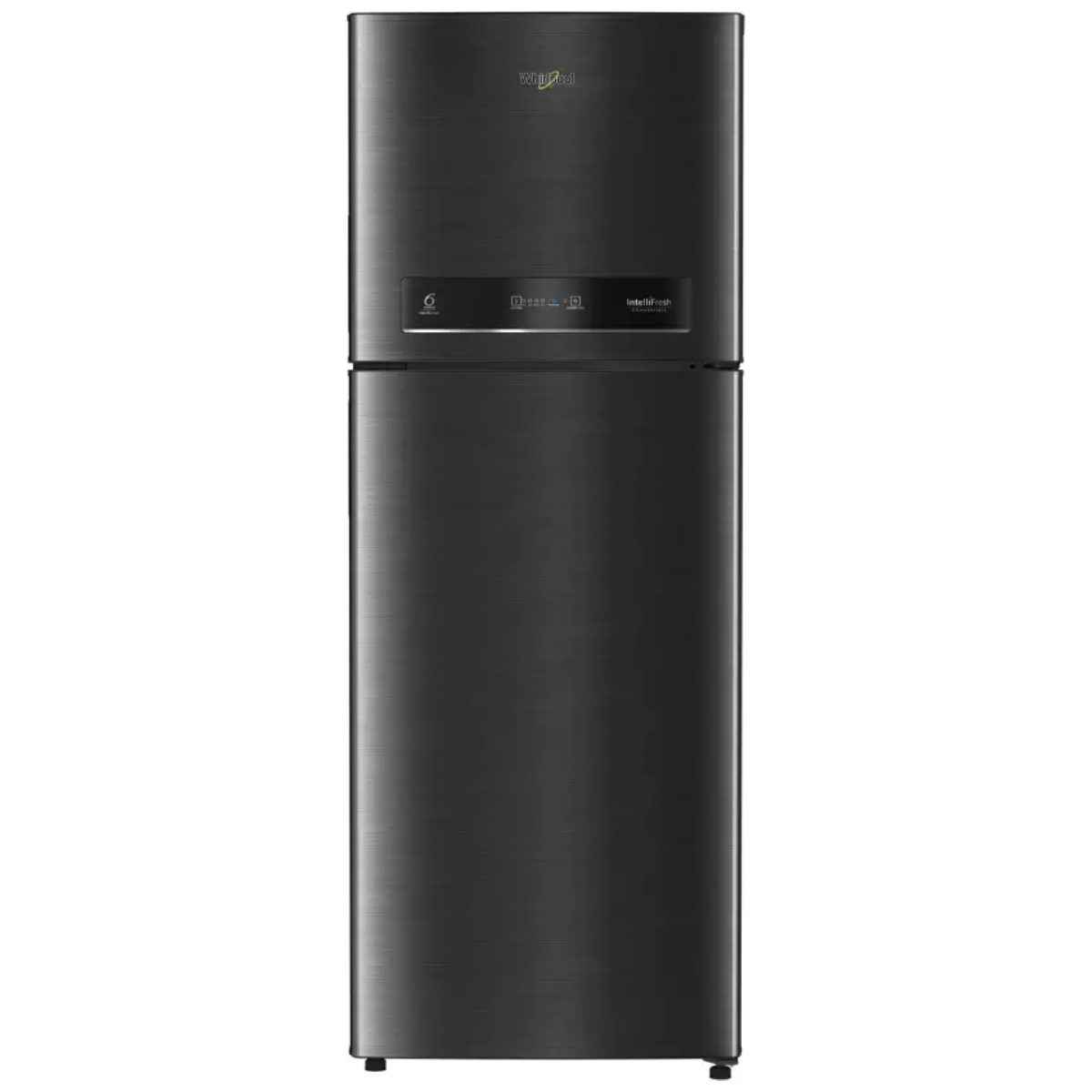 Whirlpool 340 L 3 Star Double Door Refrigerator (IF INV CNV PLATINA 355 STEEL ONYX(3s)-N) 