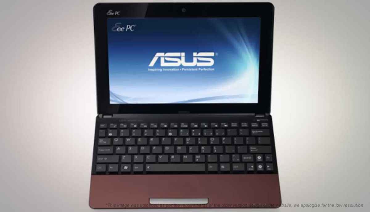 Asus eee pc 1015px не загружается