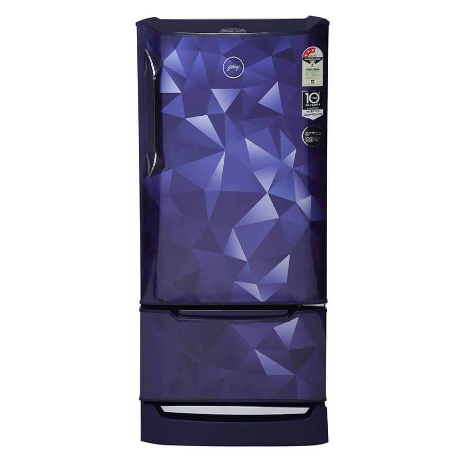 Godrej 205 L 3 Star Direct-Cool Single Door Refrigerator (RD EDGEDUO 220C 33 TDI PS BL)