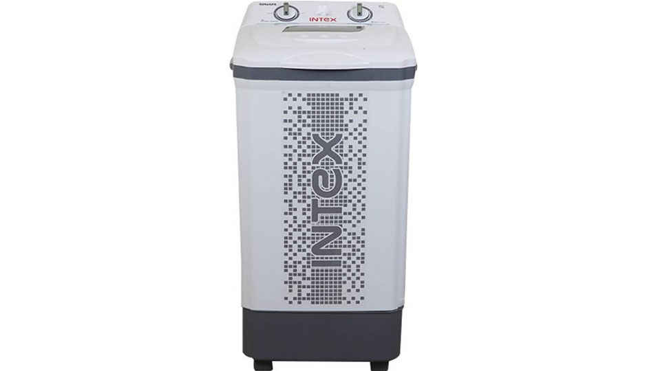 Intex 7.5  Semi Automatic Top Load Washer Only White, Grey (WM75ST)