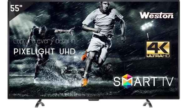 Weston 55 inch Ultra HD 4K LED Smart TV