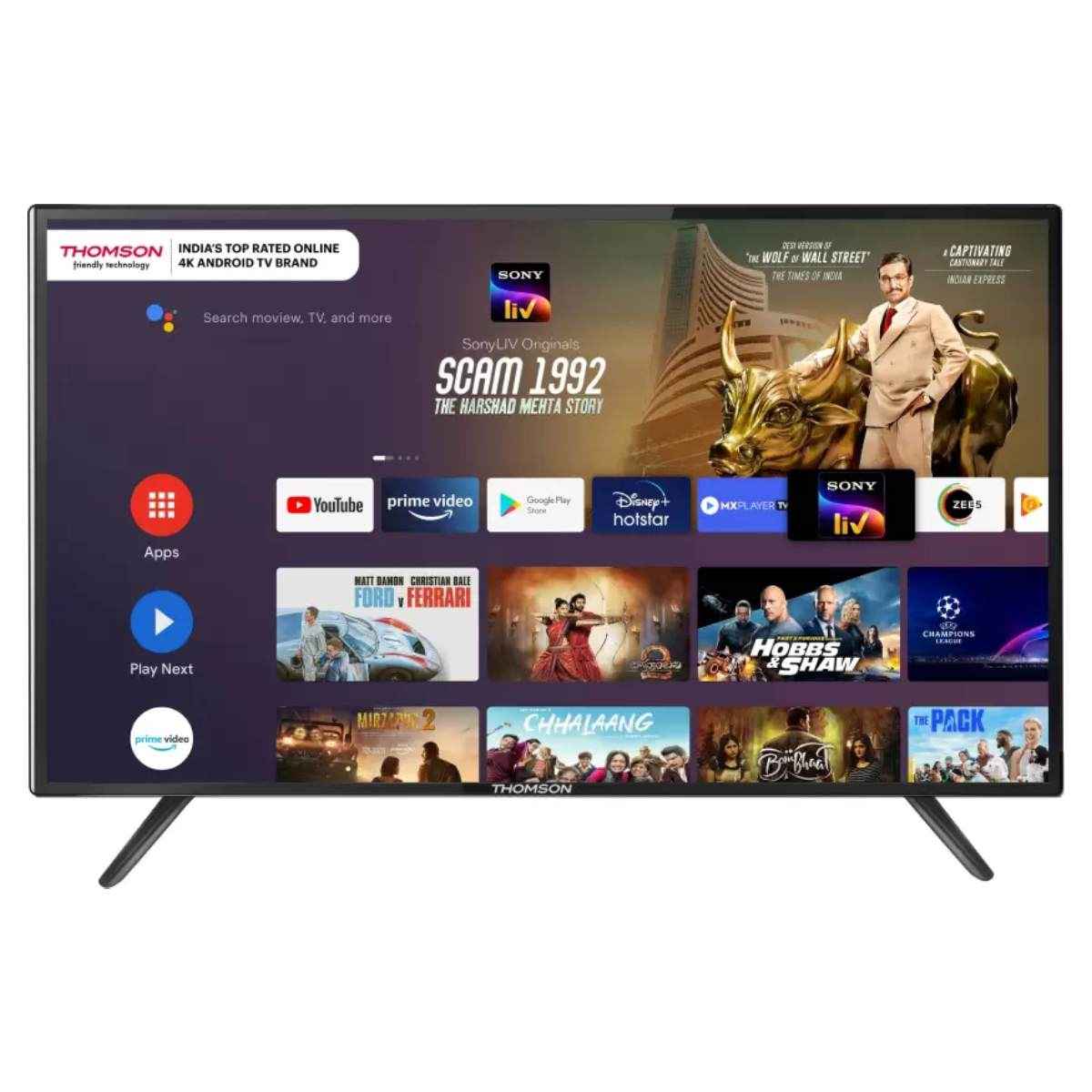 Thomson 9R Series 55 inch 4K LED Android TV(55PATH5050) TV Price in India, Specification, Features | Digit.in