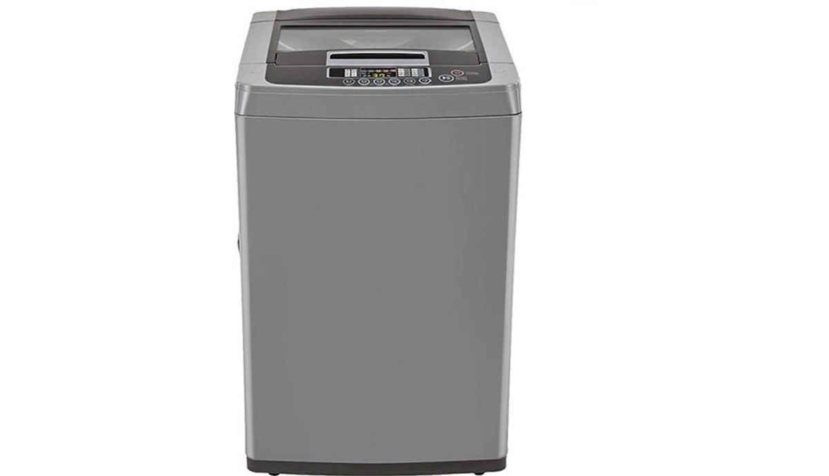 LG 7  Fully Automatic Top Load Washing Machine Silver (T8067NEDLH)