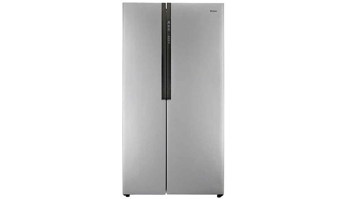 Haier HRF 618 SS Frost-free Side-by-Side Refrigerator 