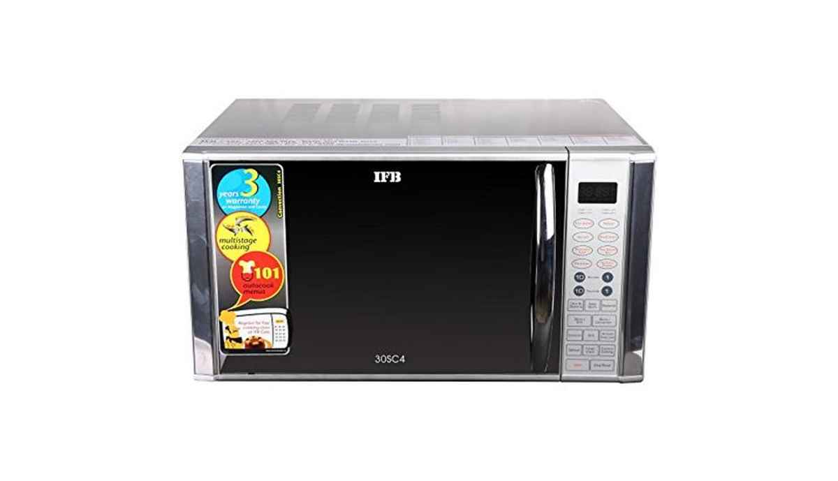 IFB 30 L Convection Microwave Oven (30SC4, Silver)