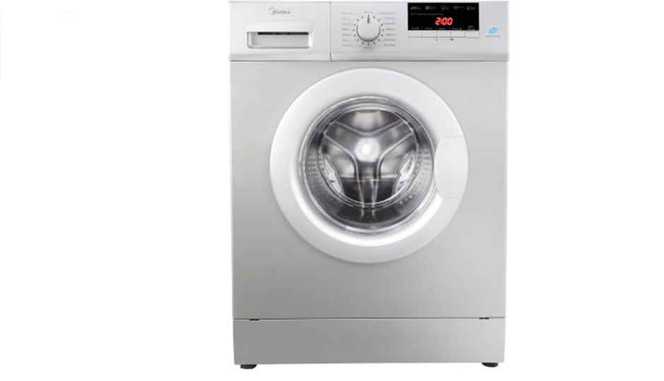 Midea 7 kg Garment Sterilization Fully Automatic Front Load Washing Machine with In-built Heater Grey  (MWMFL070GBFS)
