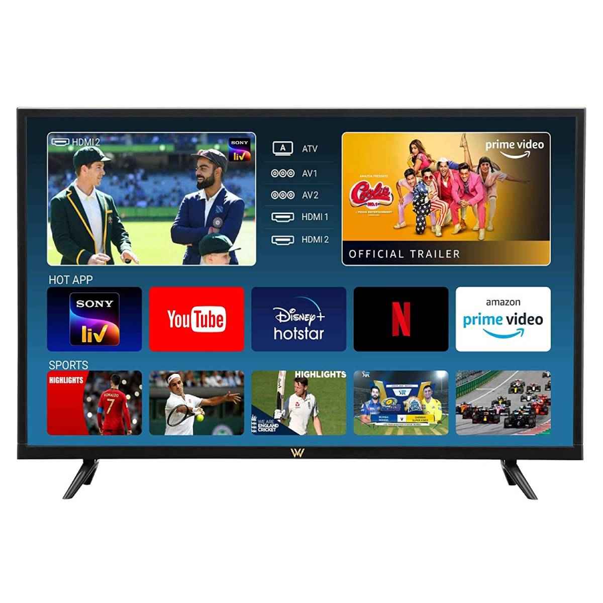 VW  40 inches HD Ready Smart LED TV (vVW40S)