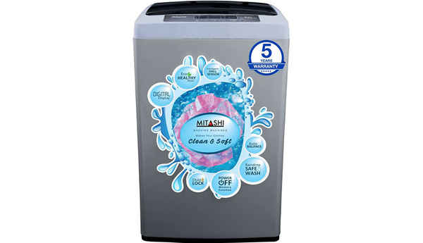 மிதாஷி 6.2  Fully Automatic மேலே Load Washing Machine Grey (MiFAWM62v20) 