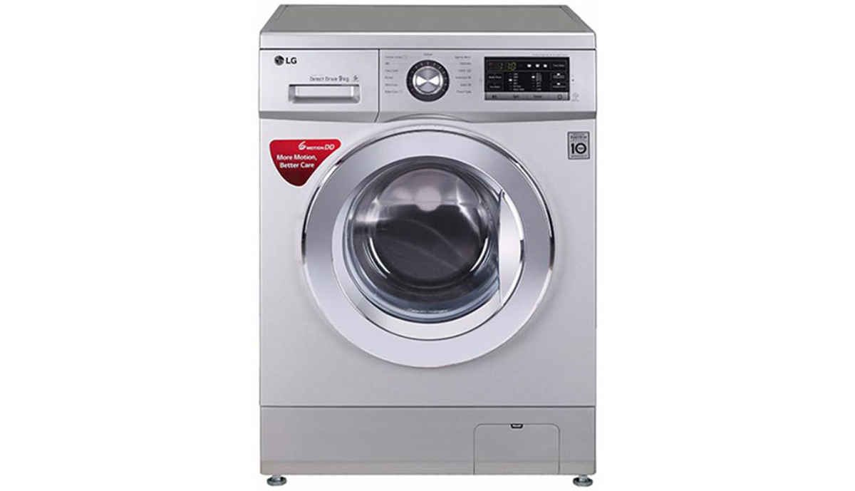 LG 9  Fully Automatic Front Load Washing Machine Silver (FH4G6VDNL42)