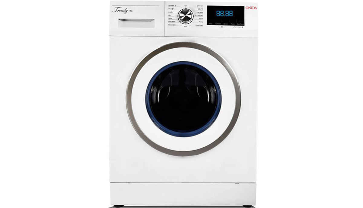 Onida 7.5  Fully Automatic Front Load Washing Machine White (F75TDWW)