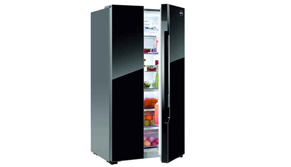 BPL 690 L Frost-Free Side-by-Side Refrigerator Black (R690S2) 