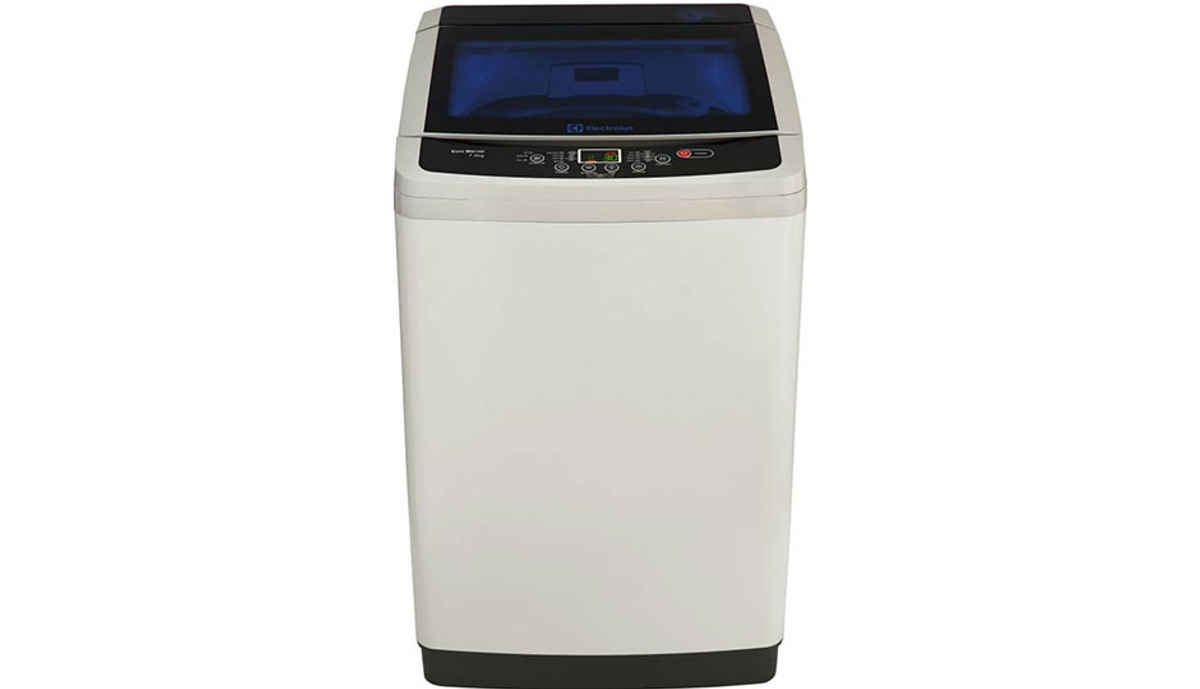 Electrolux 7.5  Fully Automatic Top Load Washing Machine White, Black (ET75EMJB)
