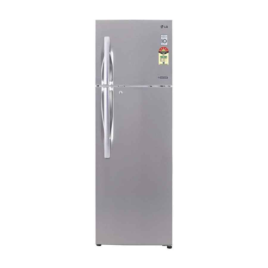 LG 285 L 5 Star Double Door Refrigerator(GL-D302JNSZ)