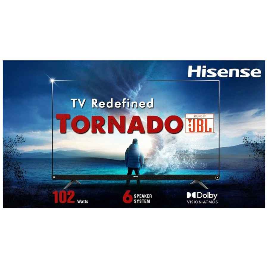 Hisense 55 इंच Tornado 4K टीवी 