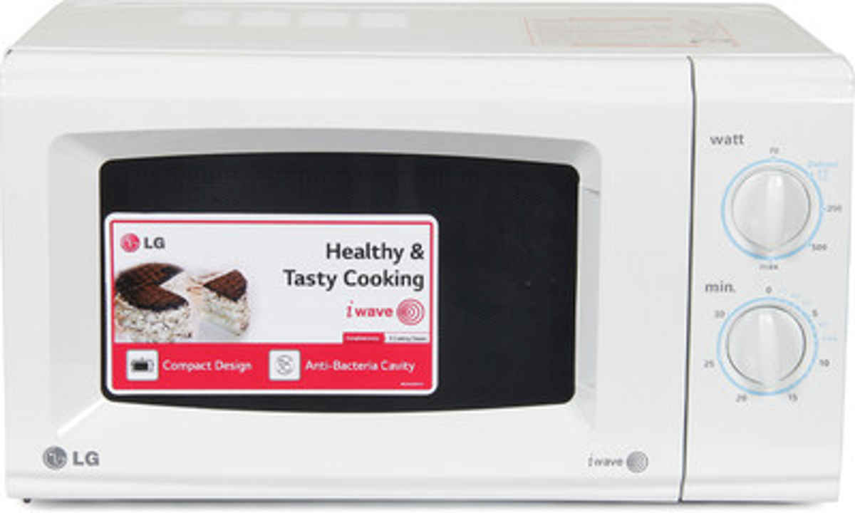 LG MS2021CW 20 L Solo Microwave Oven