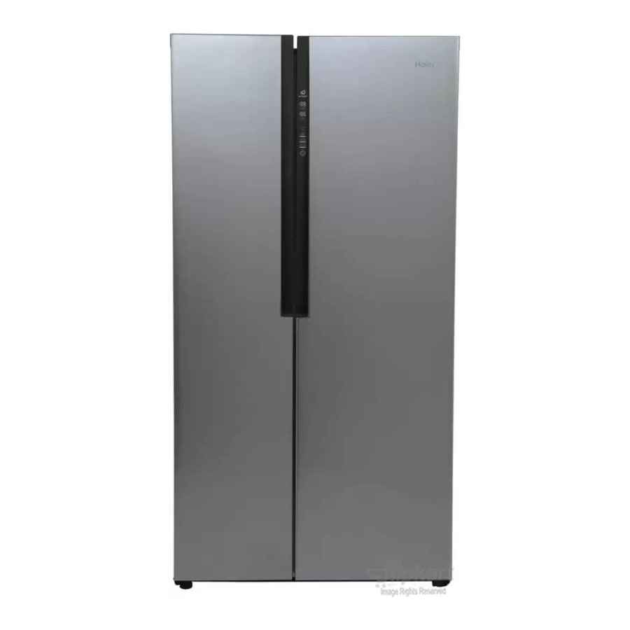 Haier 565 L Side by Side Refrigerator (HRF619SS) Photo Design 1 Digit