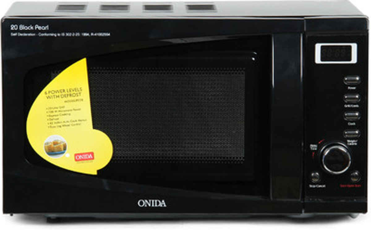 Onida Mo20gjp22b 20 L Grill Microwave Oven Microwave Ovens Price In India Specification Features Digit In