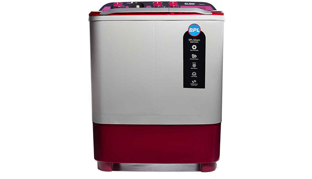 BPL 7.2  Semi-Automatic மேலே Loading Washing Machine (BSATL72X1, Dual Colour) 