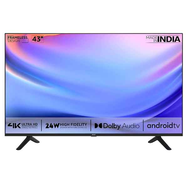 Acer Boundless 43 Inches 4K LED TV (AR43AP2851UDFLB)