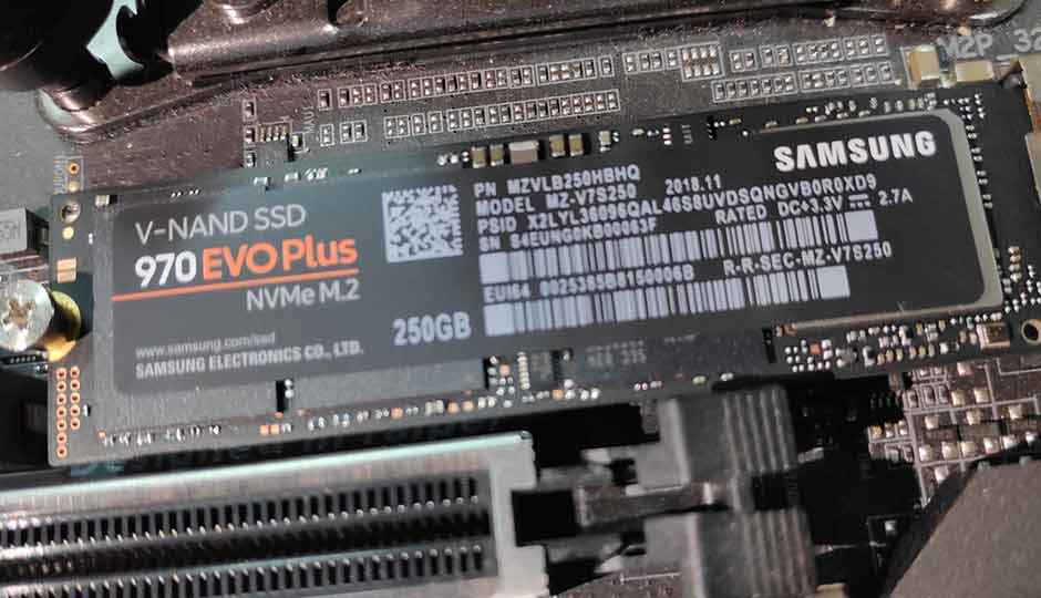Samsung 970 EVO Plus NVMe M.2 consumer SSDs launched in India