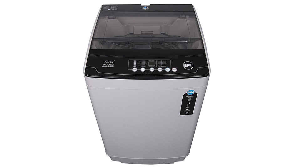बीपीएल 7.2  Fully-Automatic महत्त्वाचे Loading Washing Machine (BFATL72N1, Grey) 