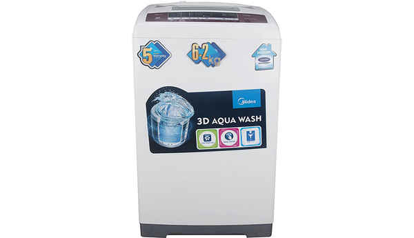 Midea 6.2  Fully-Automatic Top Loading Washing Machine (MWMTL062M31, White)