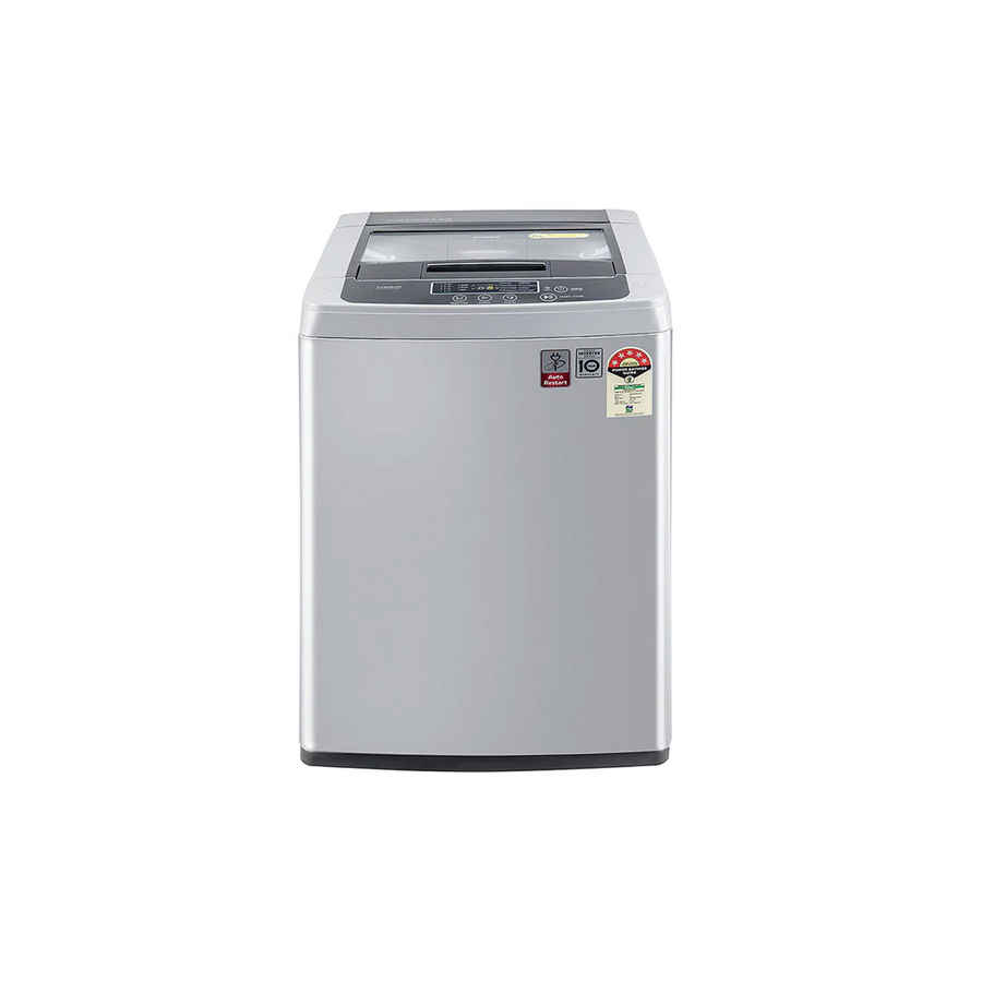 LG 6.5 kg 5 Star Inverter Fully Automatic Top Load Washing Machine Silver (T65SKSF4Z)