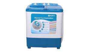 Koryo 6.5 kg Semi Automatic टॉप Load Washing Machine (KWM6818SA, Blue & White) 