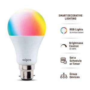Wipro 12 Watt Smart LED Bulb price in India