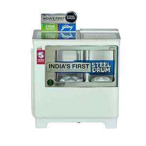 Godrej 8  Semi Automatic Top Load Washing Machine White (WS 800 PDS)