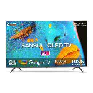 Sansui 65 inch Ultra HD Smart QLED Google TV (JSW65GSQLED)