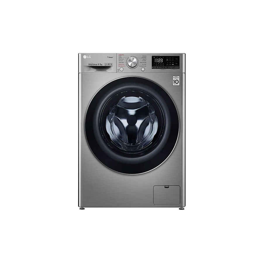LG 9.0 kg / 5.0 kg, Front Load Washing Machine with AI Direct Drive Washer Dryer with Steam & ThinQ (FHD0905SWS)