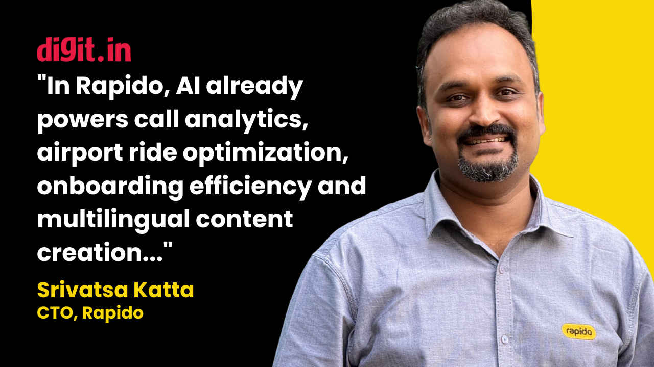Rapido CTO on AI, open source, drones and future of Indian mobility