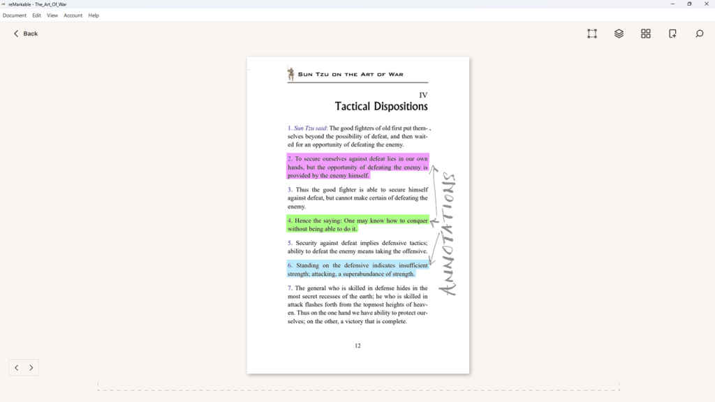reMarkable App for reMarkable 2 Tablet